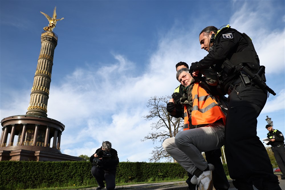 Climate protest in Berlin