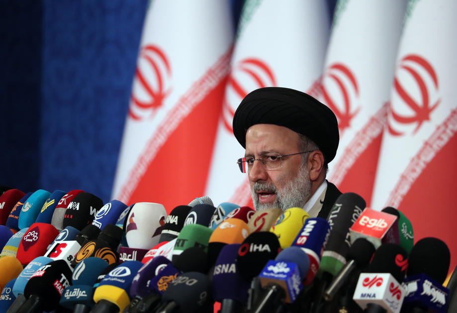 Iranian President-elect Ebrahim Raisi press conference