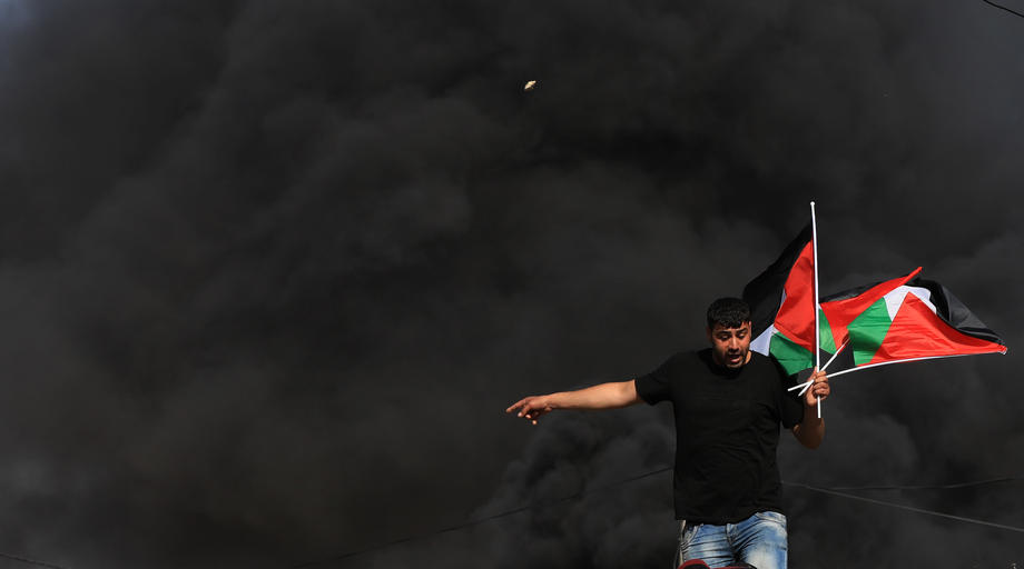 Protest against Israeli plans to annex parts of the West Bank