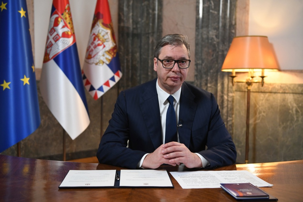 Serbian President Vucic signs decree dissolving parliament and schedules early elections