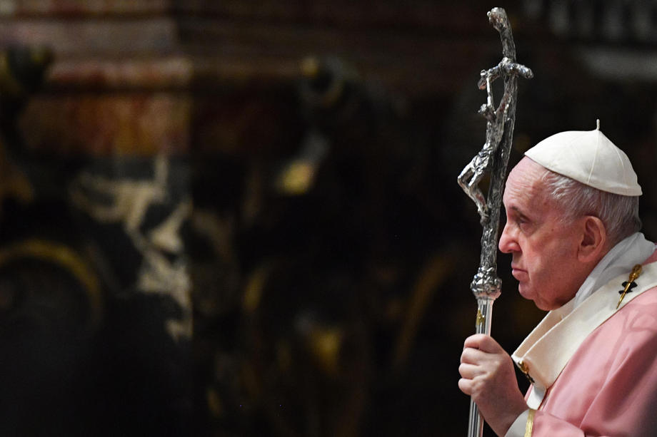 Pope Francis celebrates mass to mark 500 years of Christianity in the Philippines
