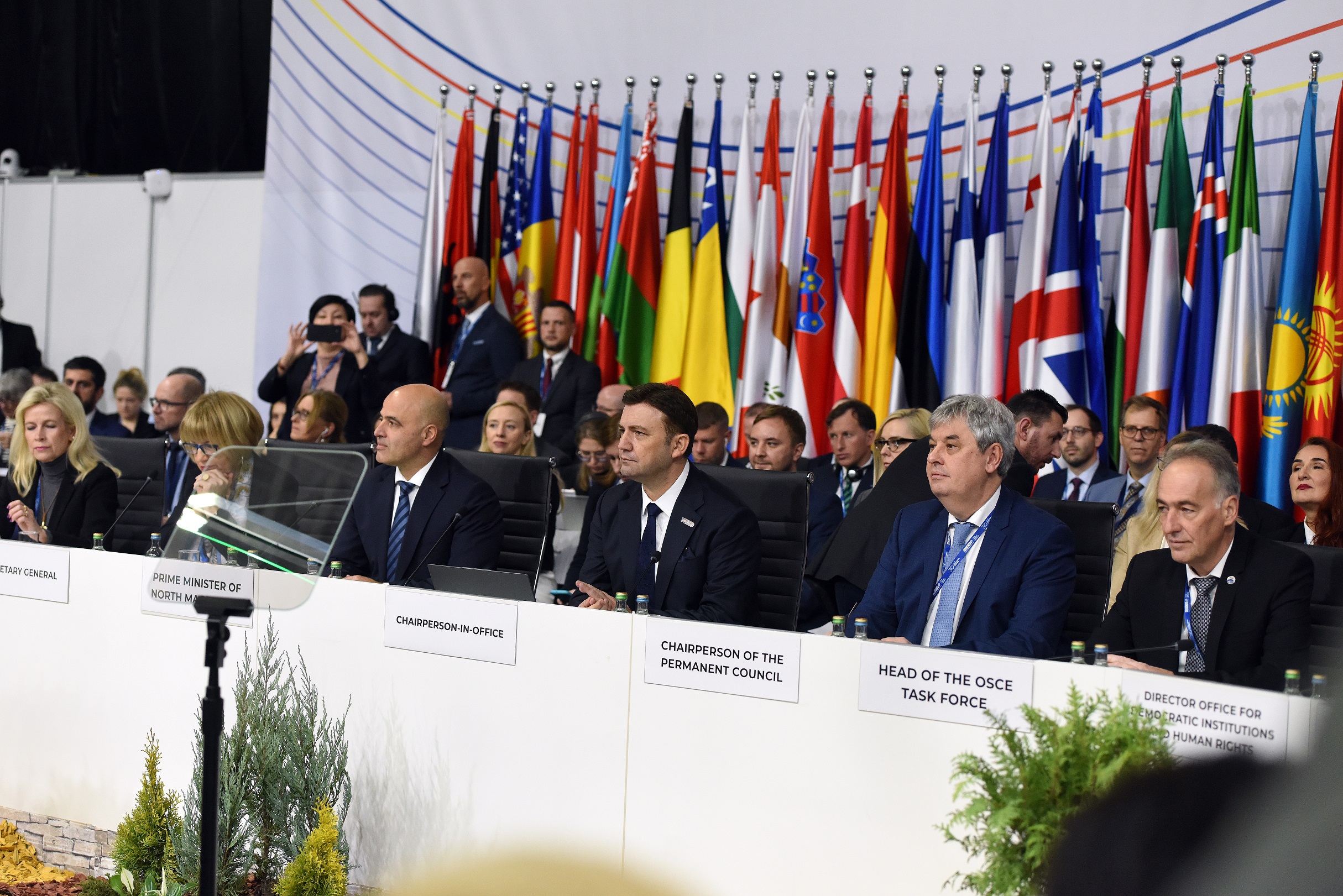 N MACEDONIA -DIPLOMACY- POLITICS -OSCE