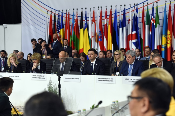 N MACEDONIA -DIPLOMACY- POLITICS -OSCE