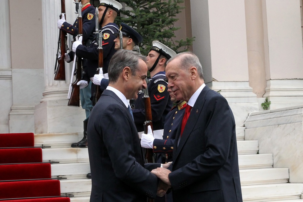 Turkish President Recep Tayyip Erdogan visits Athens