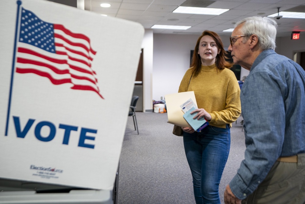 Election day in Virginia