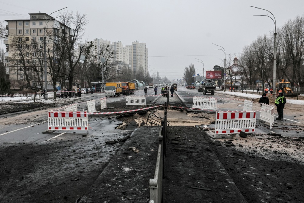 Dozens injured in Russian missile strike on Ukraine's capital Kyiv