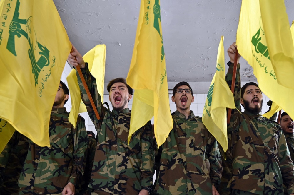 Funeral of a Hezbollah fighter killed in south Lebanon