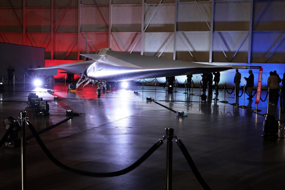 X-59 Supersonic Aircraft Unveiled
