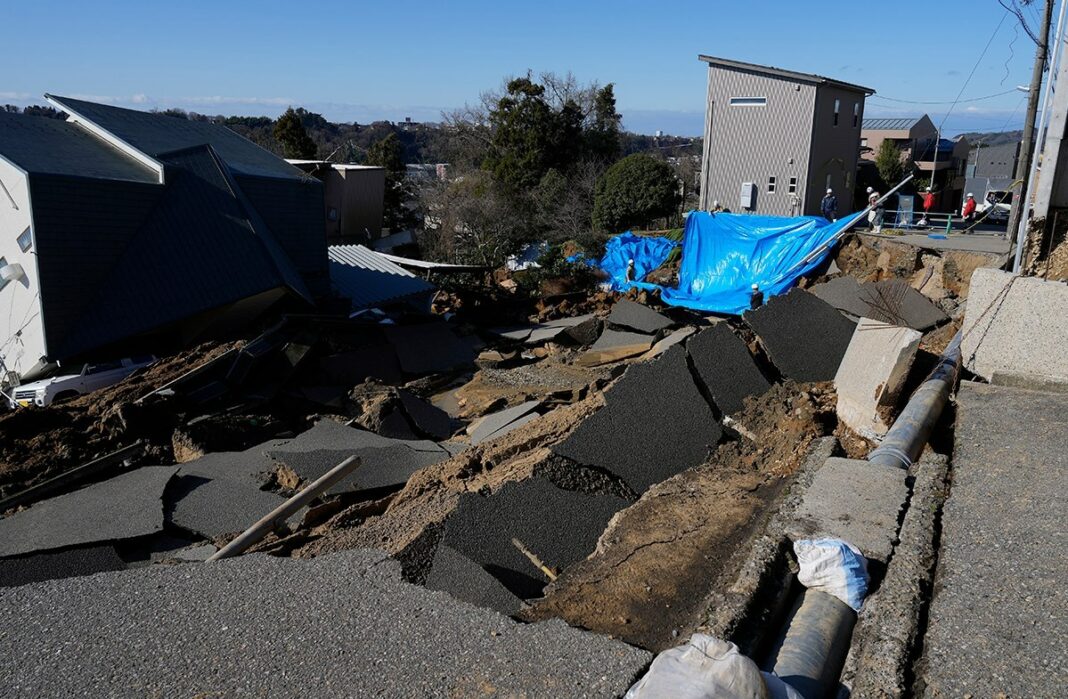 Јапонија земјотрес