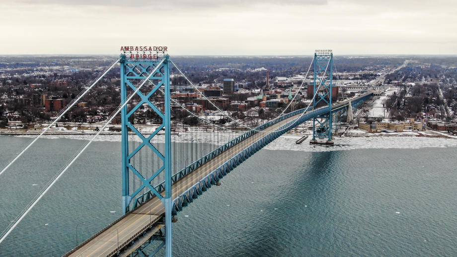 Ambassador Bridge shutdown