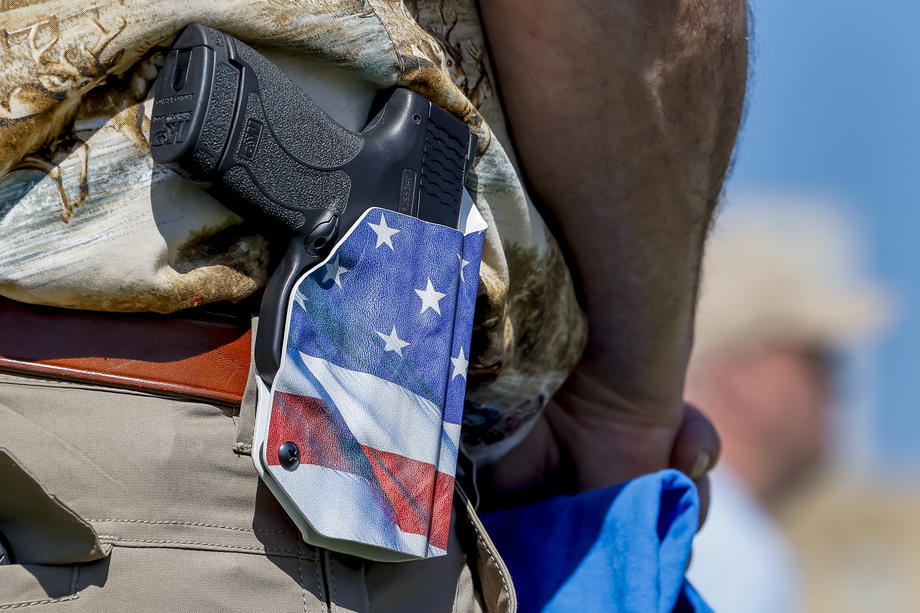 Gun rights rally in Atlanta, Georgia