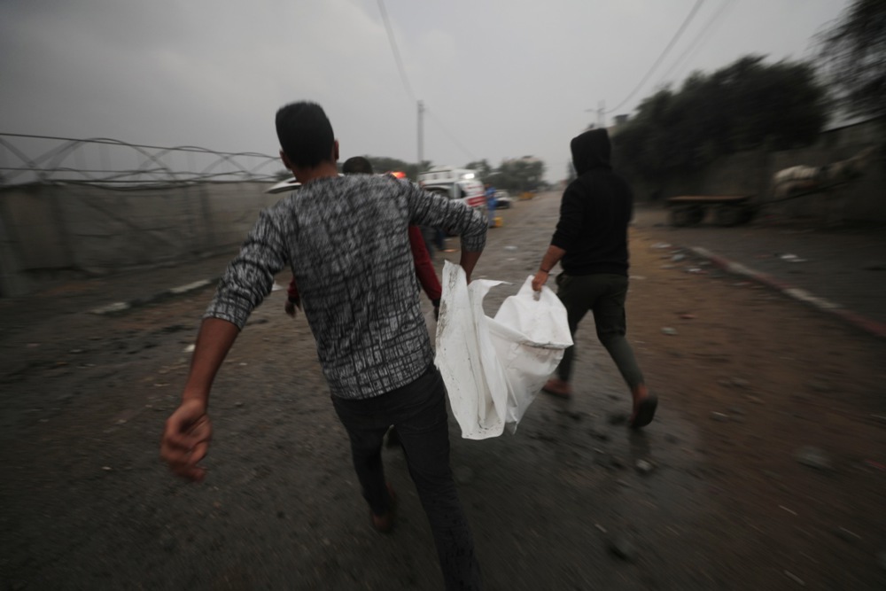 Israeli airstrikes on Deir Al Balah, southern Gaza Strip