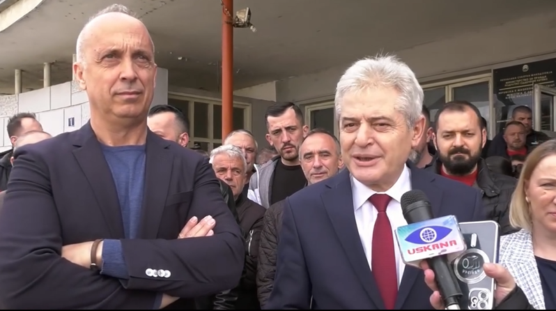 Ahmeti so sef na izboren stab