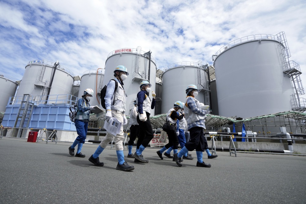 Japan starts the release of Fukushima treated radioactive water