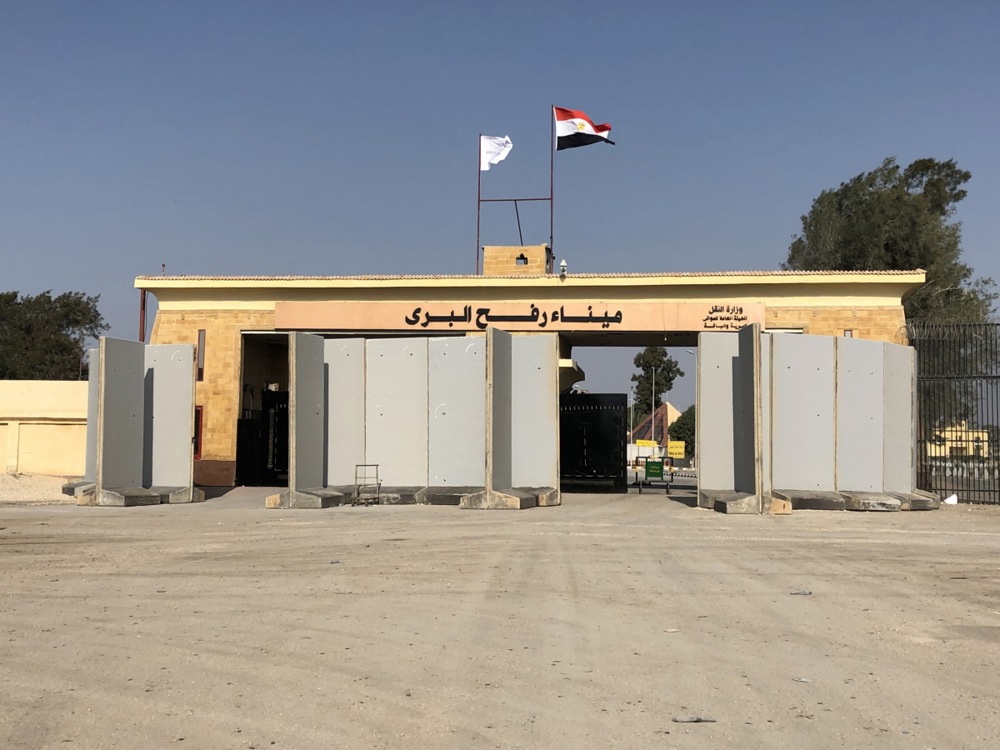 Humanitarian aid to Gaza waits at Rafah border crossing