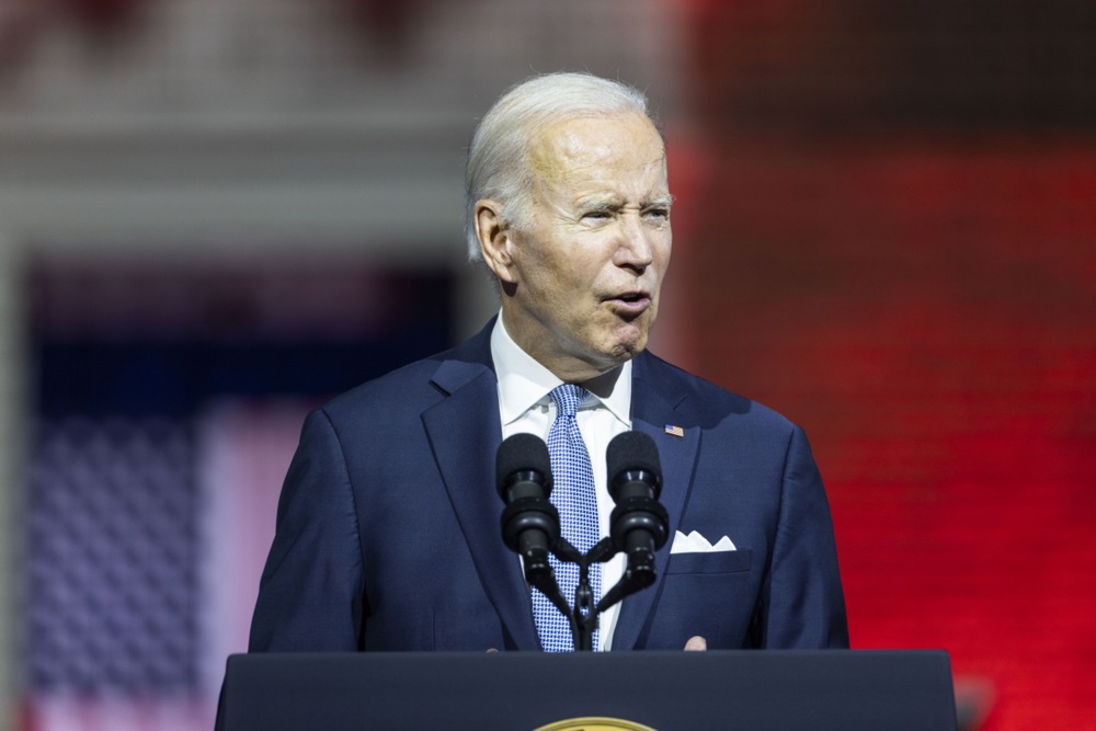 US President Joe Biden gives primetime speech