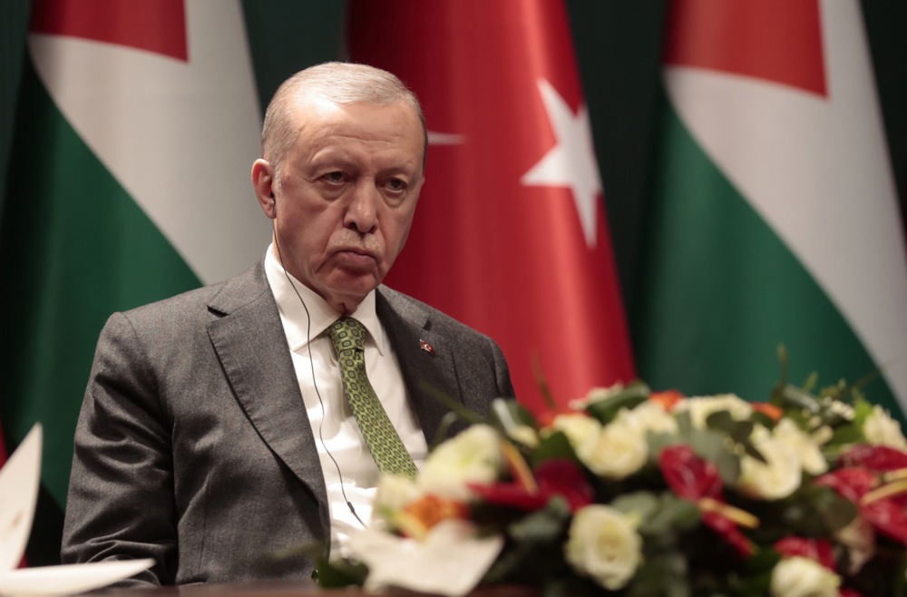 Palestinian President Mahmoud Abbas visits Turkey Ердоган