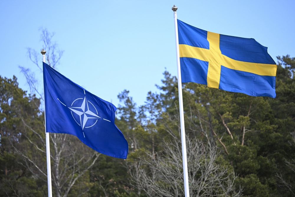 Sweden marks accession to NATO