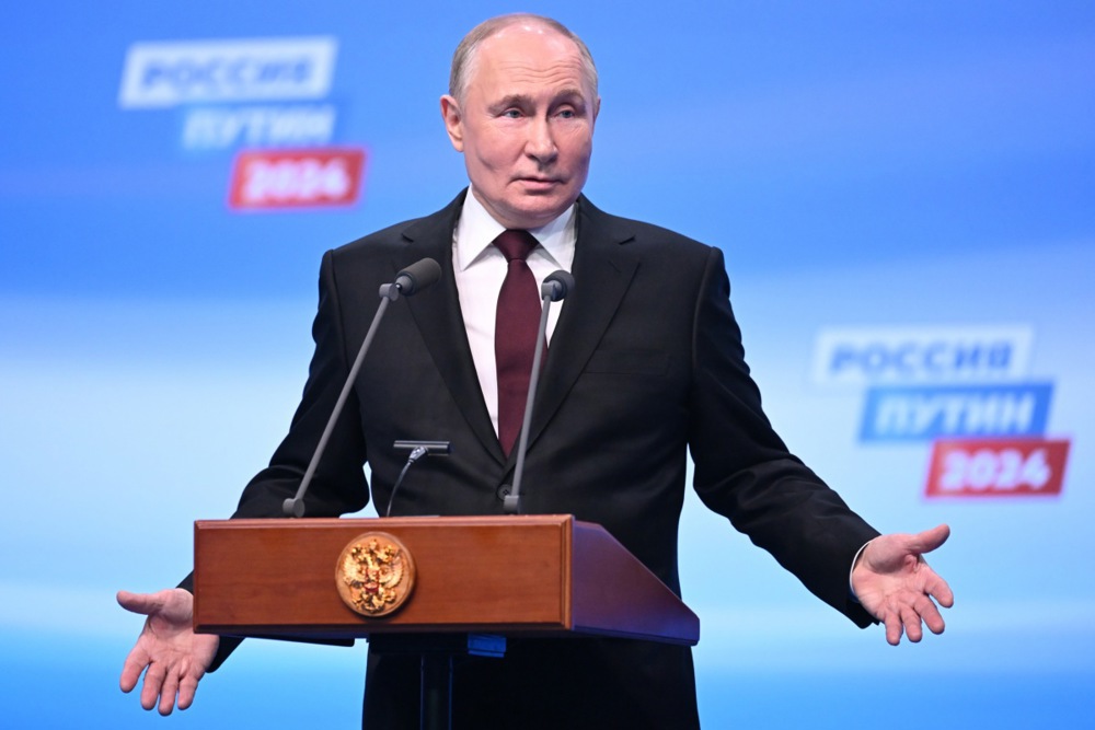 Russian President Putin addresses election results