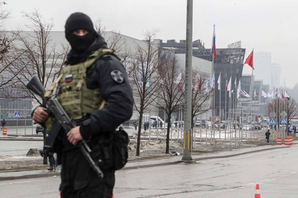 Krasnogorsk Crocus city hall terrorist attack death toll rises to at least 93