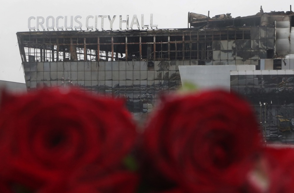 National Day of Mourning for Victims of Crocus City Hall Terror Attack in Russia