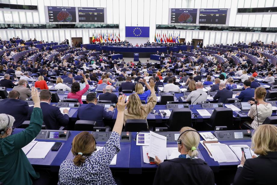 Европарламент гласање