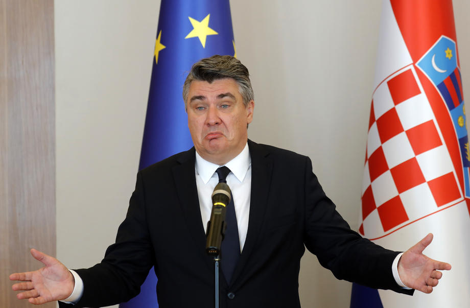 Croatian President Milanovic gives mandate to PM Andrej Plenkovic to form new government