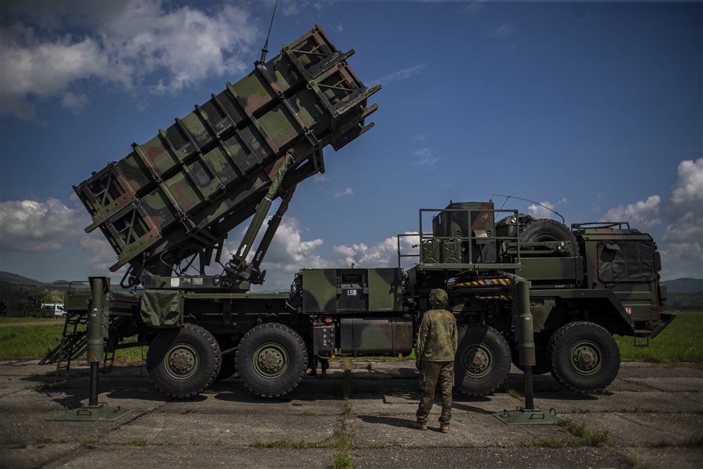 German army Patriot Unit in Slovak Sliac airbase