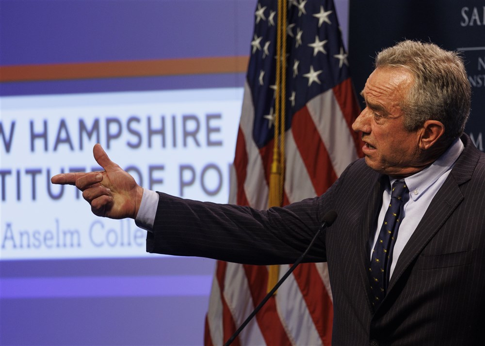 Robert Kennedy Jr. at the New Hampshire Institute of Politics