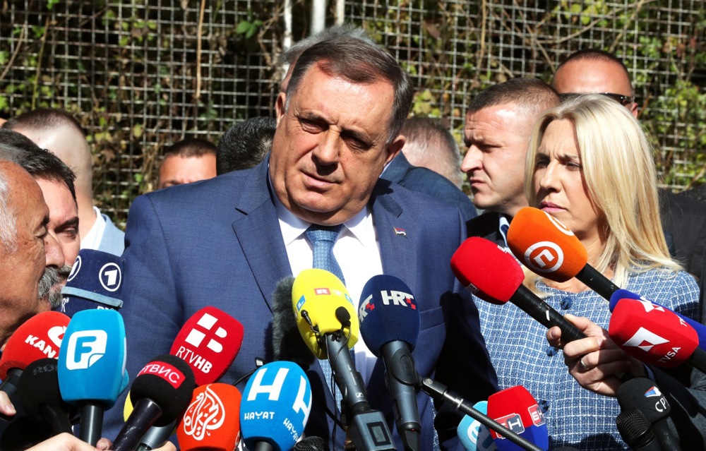 President of Republika Srpska Milorad Dodik plea in the case of disobeying decisions of High Representative in Bosnia and Herzegovina Schmidt