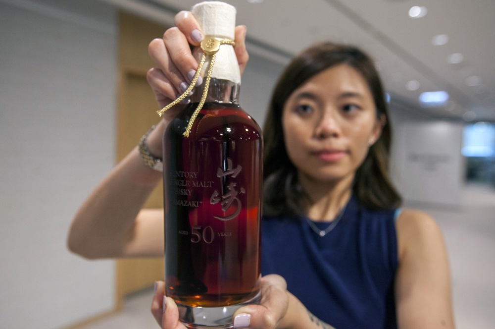 Hong Kong auction sets sights on smashing record price for Japanese whisky
