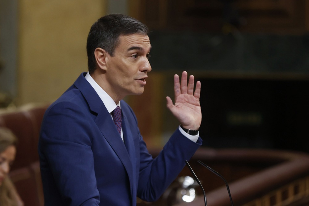 Spanish Congress of Deputies votes on the investiture bid of Acting Prime Minister Pedro Sanchez