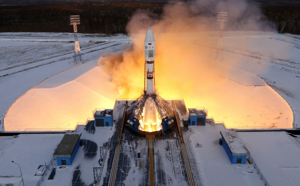 Russia launches satellites into space from new Vostochny cosmodome
