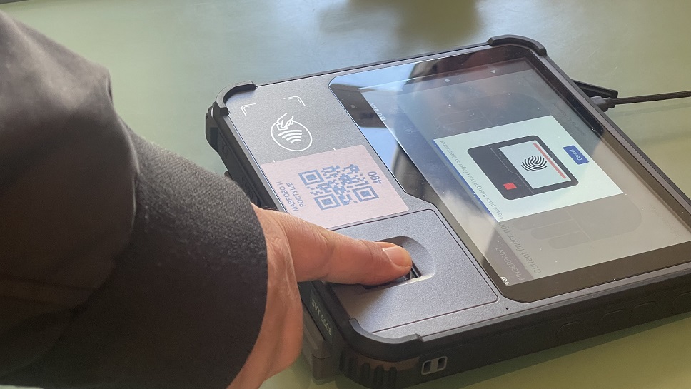 Glasanje Fingerprinter