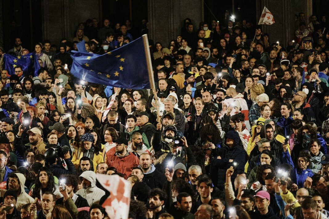 gruzija protest