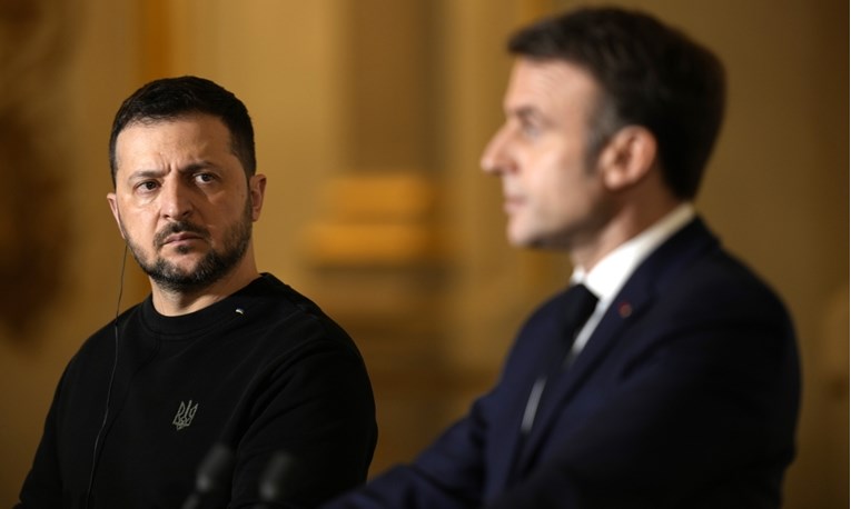 Макрон Зеленски