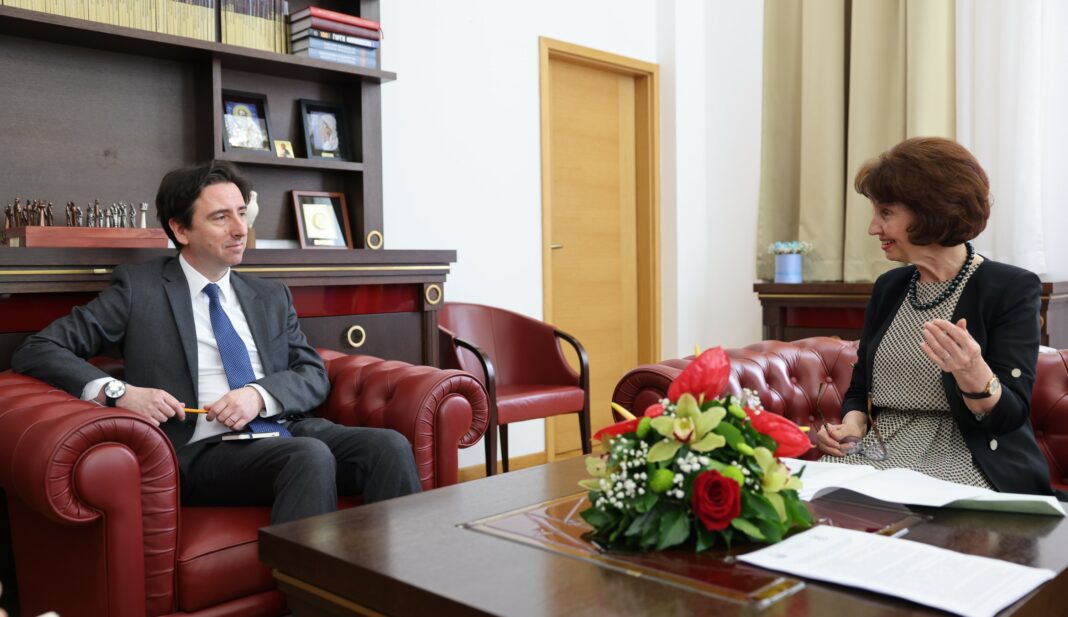 siljanovska so ambasadorot Loson