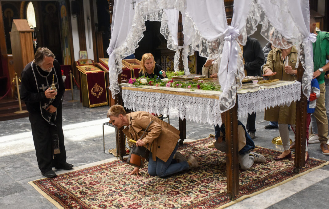 NORTH MACEDONIA-RELIGION -ORTHODOX - EASTER