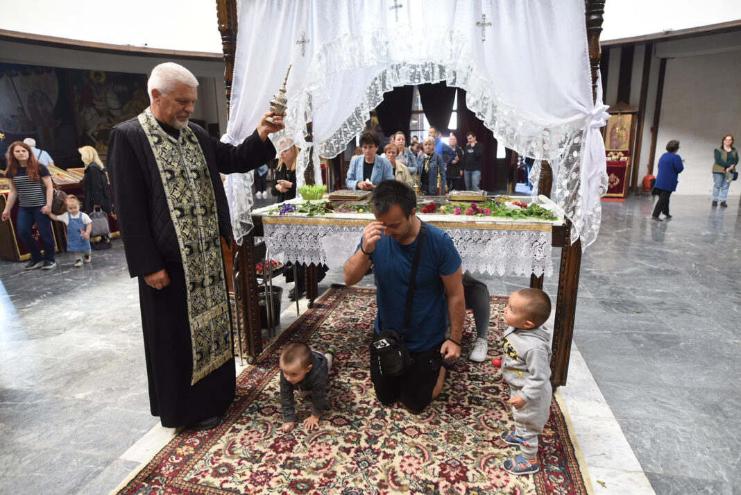 NORTH MACEDONIA-RELIGION -ORTHODOX - EASTER
