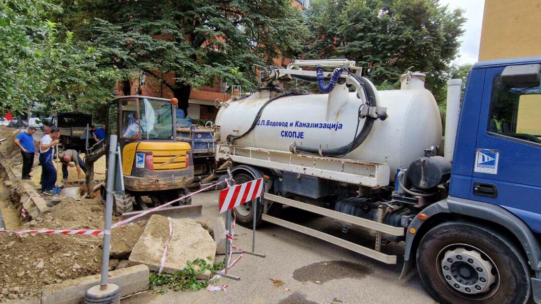 vodovod interveencii