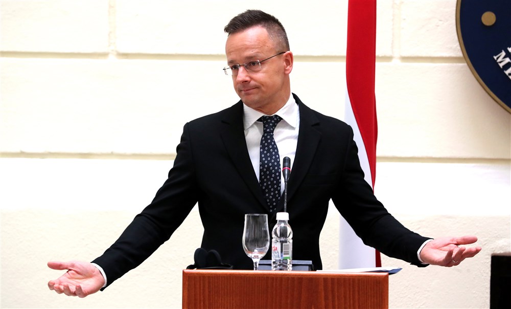 Hungarian Minister of Foreign Affairs and Trade Peter Szijjarto visits Sarajevo