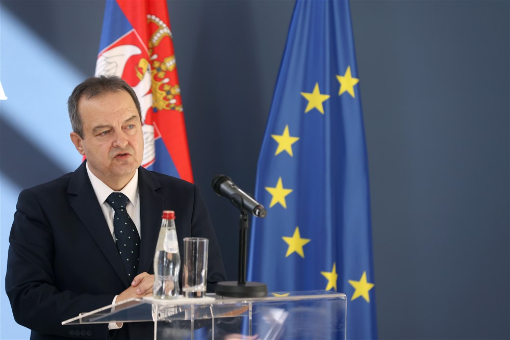 Spanish Foreign Minister Jose Manuel Albares visits Belgrade