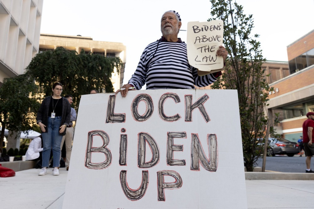 Hunter Biden arraignment at US Federal District Court in Wilmington, Delaware