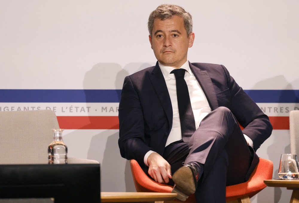 French President Macron holds conference with high ranking civil servants