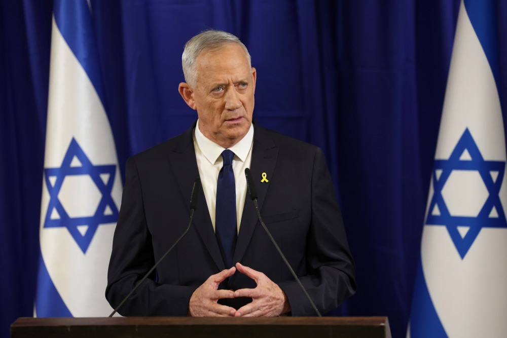 Israel's war cabinet minister Benny Gantz resigns from emergency government