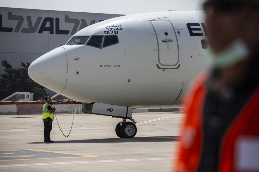 First-ever commercial flight from Israel to the UAE