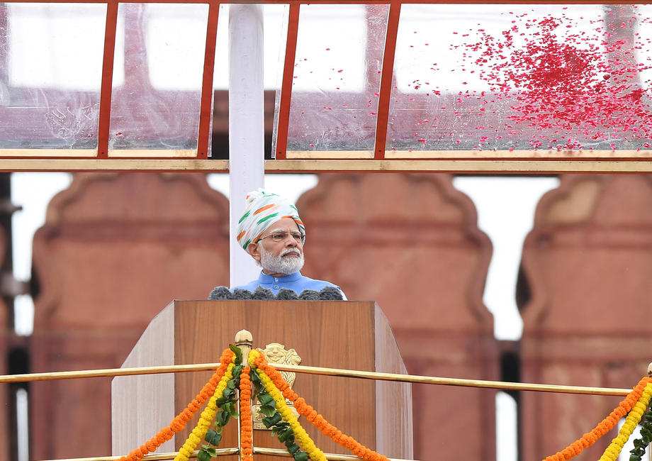 India's 75th Independence Day celebrations, in New Delhi