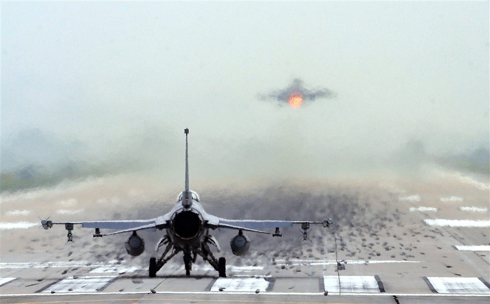 US fighter jets in South Korea