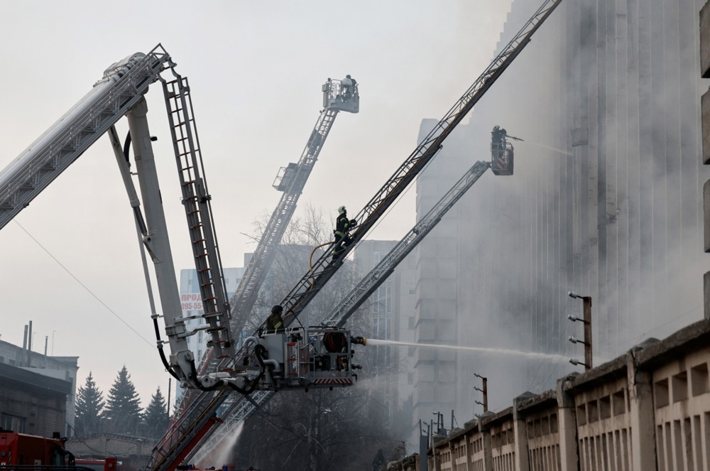 At least five killed in rocket attack in Ukraine's Kharkiv