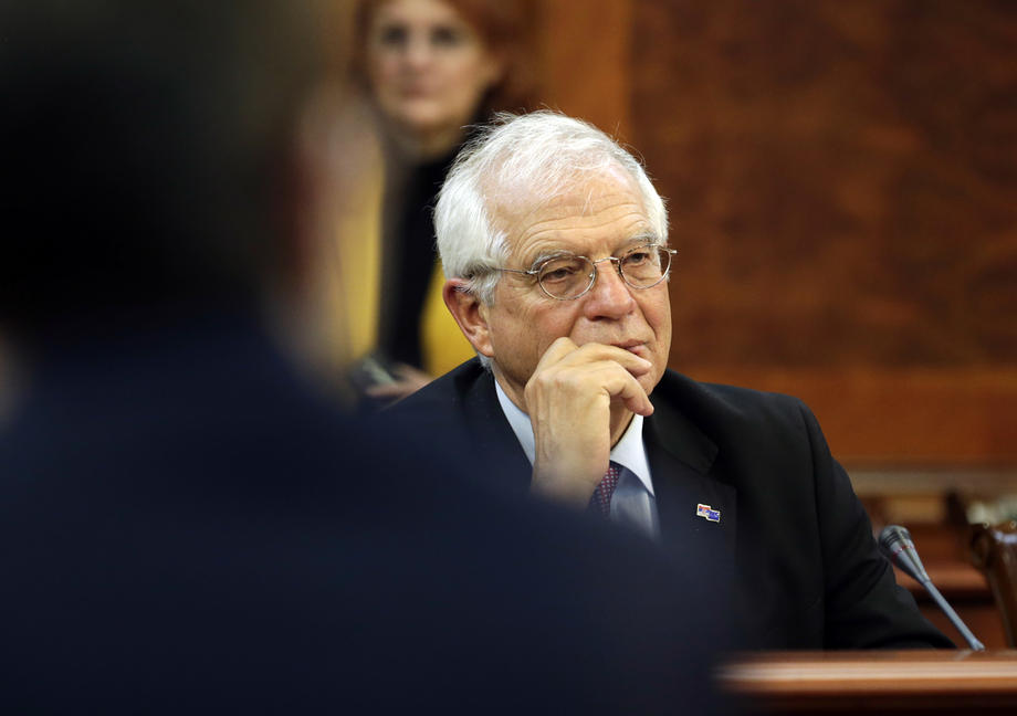 High Representative of the European Union for Foreign Affairs and Security Policy Josep Borell visits Serbia